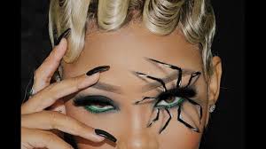 halloween 3d spider makeup tutorial