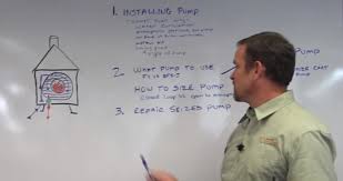 how to install the wood boiler pumps