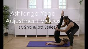 ashtanga yoga adjustments video the