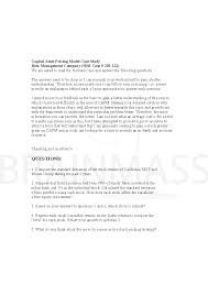Case study questions answers operations management   nuclear denial ga