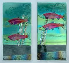 Sockeye Salmon Wall Panels By Mark