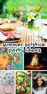 diy summer solstice party activities at