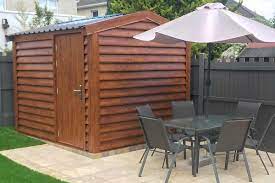 silver range insulated garden sheds