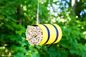 how to make a mason bee habitat