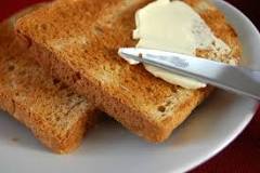 Is eating toast with butter healthy?