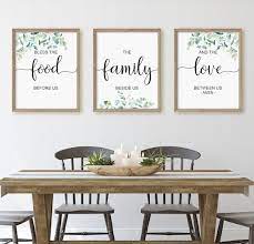 Prints Dining Room Decor