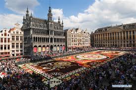flower carpet 2018 held at grand place