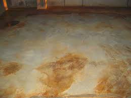 troubleshooting acid stained concrete