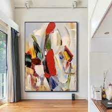 Colorful Acrylic Canvas Art Modern