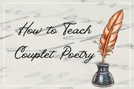 how to teach couplet poetry tips and