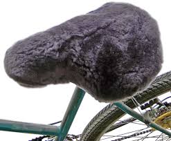 Sheepskin Bicycle Seat Cover Pasu