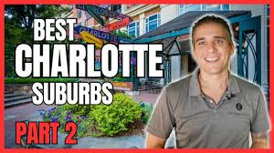 top 10 best suburbs in charlotte north