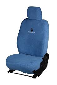 Blue Towel Car Seat Covers For Tata Nexon