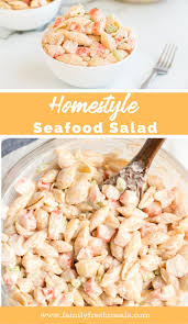 364 homemade recipes for imitation crab from the biggest global cooking community! Homestyle Seafood Pasta Salad Family Fresh Meals
