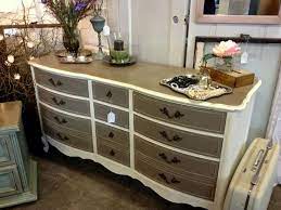 Two Toned Dresser French Provincial
