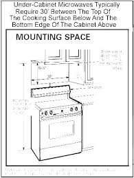 Microwave Cabinet Size Vetermsu Info