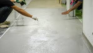 concrete slab coating solutions using