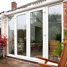 4ft upvc french doors with 2 wide upvc
