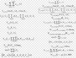 Formula Mathematical Model Mathematics