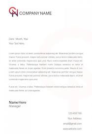 business finance company letterhead
