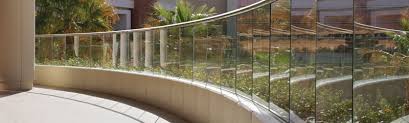dry glaze glass railing systems