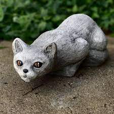 Buy Unique Cat Figure Cement Cat Statue