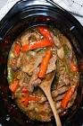 crock pot beef and peppers