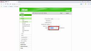 Select voip from top menu 2. Changing Wifi Network Name And Password Zte Youtube