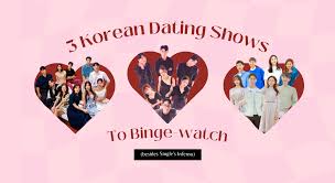 dating shows from korea to binge watch