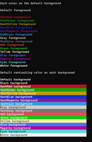 change text color in a linux terminal