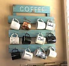 Cup Coffee Mug Holder Wall Rack