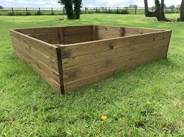 Wooden Raised Vegetable Bed Extra Deep