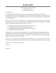 Cover Letter For Social Work Job Resume Examples Templates Cover
