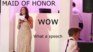 Free Maid of Honor Speeches SlideShare