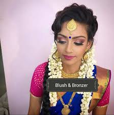 blush and bronzer bridal makeup artist