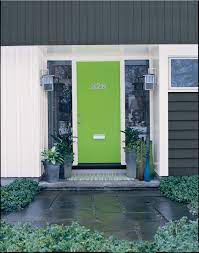 Green Front Doors Front Door Colors