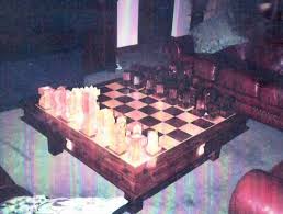 Chess Set Custom Handmade Coffee Table