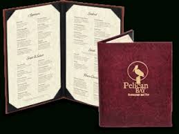 Fancy Restaurant Menu Cover Chart And Printable World