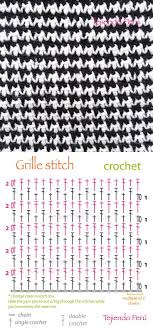 Crochet Patterns Stitches Crochet Grille Stitch Diagram