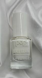 pop beauty nail glam nail polish white