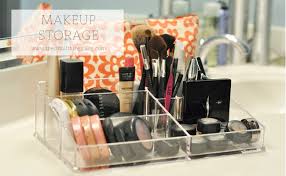 makeup storage the small things