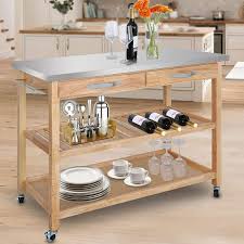 It's loaded with storage and a large stainless steel surface with. 8 Kitchen Rolling Carts That You Can Buy Right Now