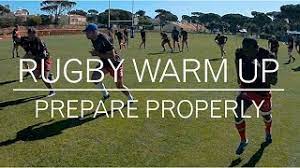 rugby warm up you