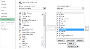 Excel 2010 And 2013 Customize Ribbon Tab Excel Vba
