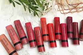 bourjois rouge velvet the lipsticks