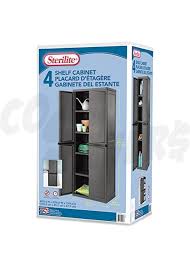 sterilite 4 shelf cabinet cost savers