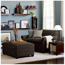 brown living room decor brown couch