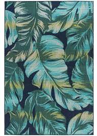 mainstays navy tropical palm outdoor
