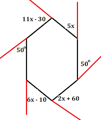 exterior angles of a convex polygon
