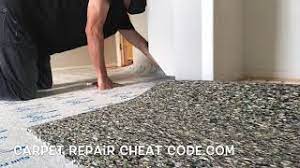 how to install carpet padding step by